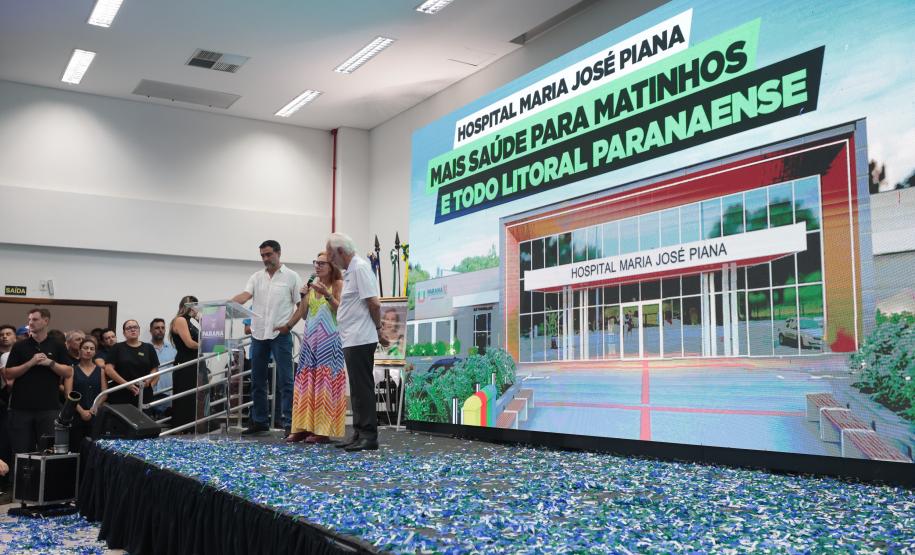 R$ 67,7 milhões: governador anuncia a construção do Hospital Regional de Matinhos