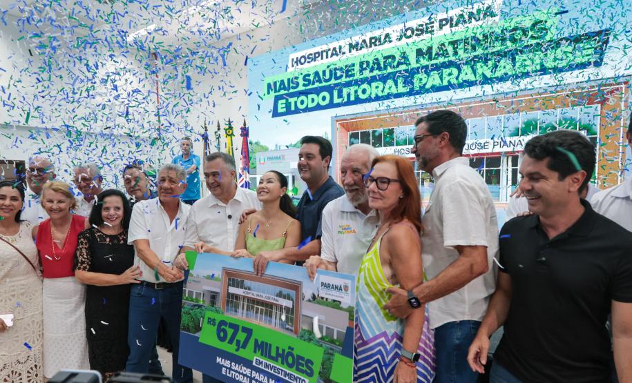 R$ 67,7 milhões: governador anuncia a construção do Hospital Regional de Matinhos