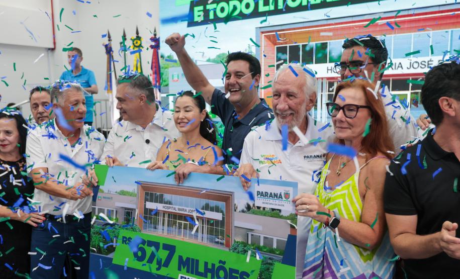 R$ 67,7 milhões: governador anuncia a construção do Hospital Regional de Matinhos