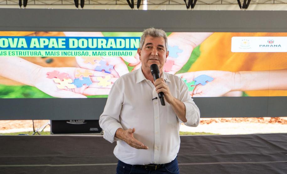 Darci Piana inaugura nova sede da APAE de Douradina, a 3ª construída pelo Estado