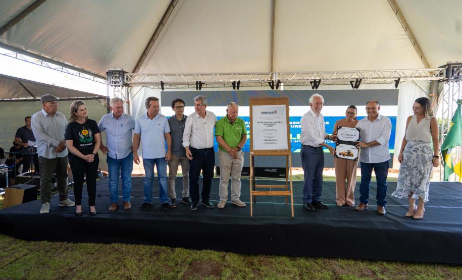 Darci Piana inaugura nova sede da APAE de Douradina, a 3ª construída pelo Estado