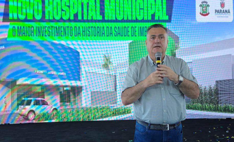 Primeiro da cidade: Estado assina ordem de serviço para construção do Hospital de Imbituva