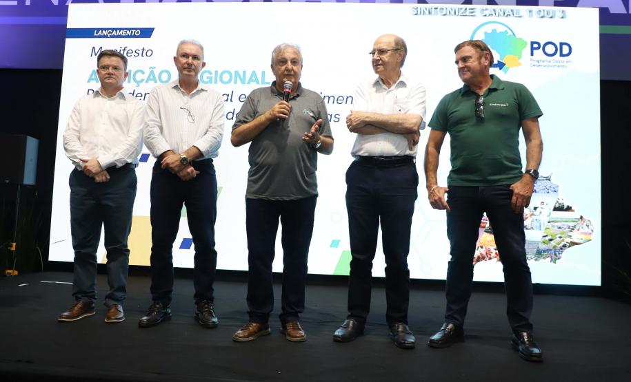 Piana assina Manifesto Ambição Regional para fortalecer desenvolvimento do Oeste