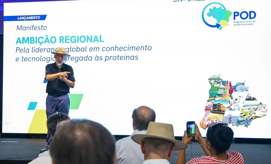 Piana assina Manifesto Ambição Regional para fortalecer desenvolvimento do Oeste