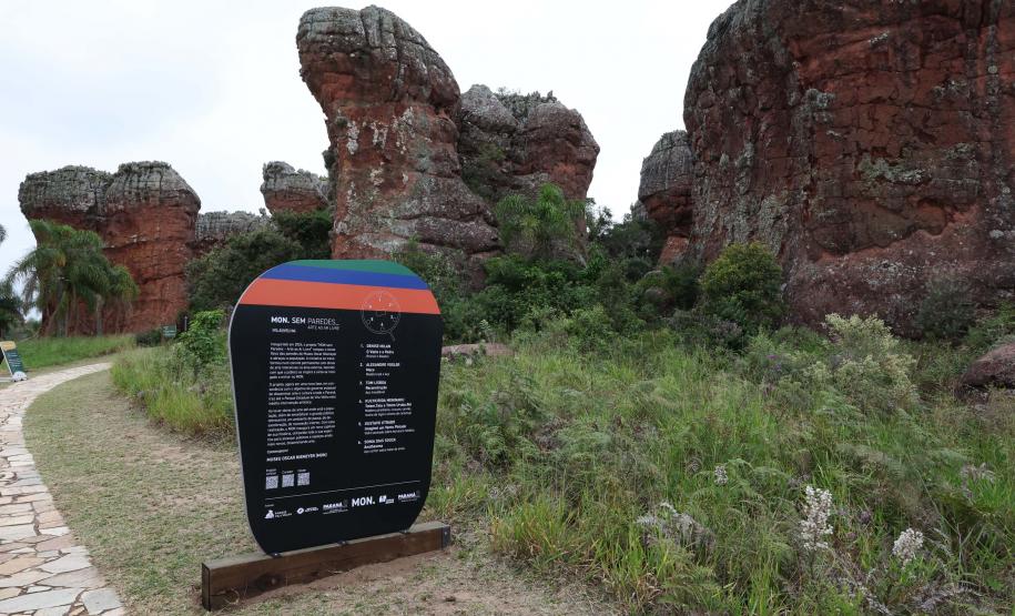 Parque Estadual de Vila Velha vira museu a céu aberto com projeto do MON