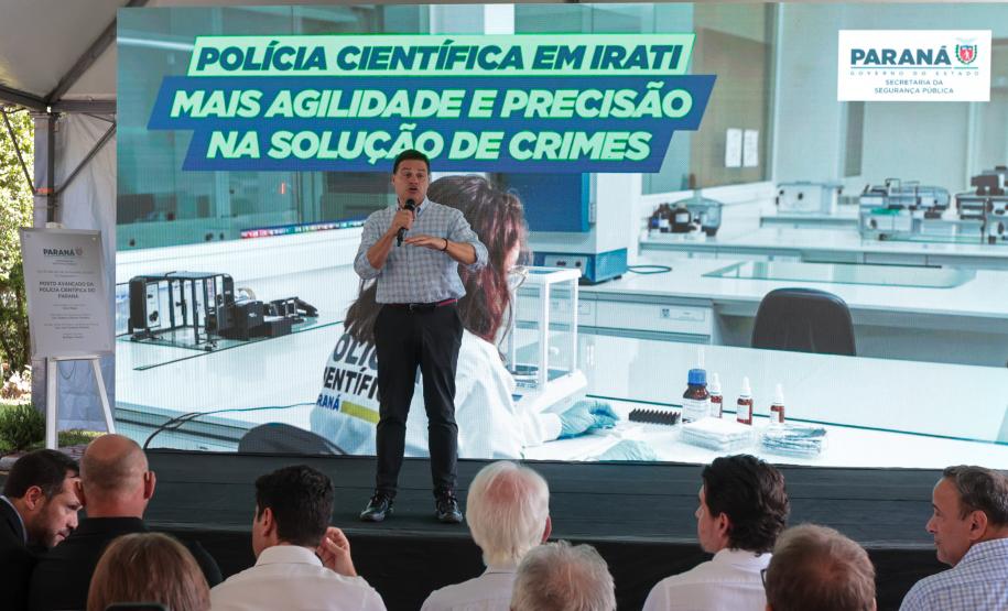 Novo posto da Polícia Científica em Irati beneficia 11 cidades do Centro-Sul