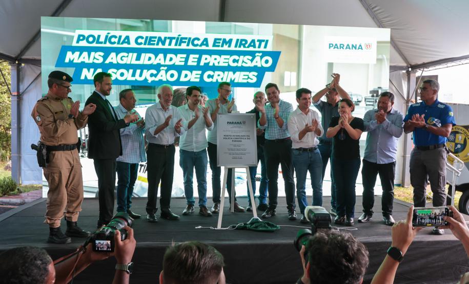 Novo posto da Polícia Científica em Irati beneficia 11 cidades do Centro-Sul