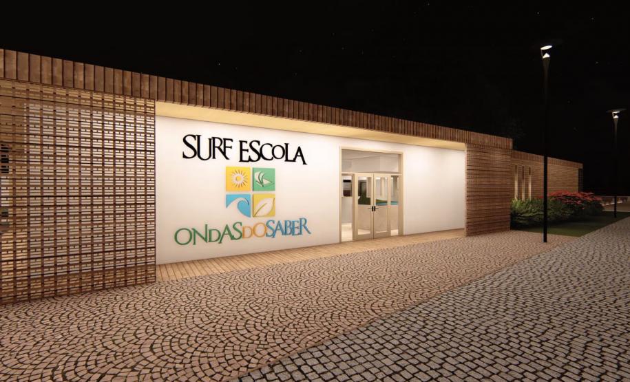 Estado inicia obras de escola de surfe para atender mais de 600 crianças no Litoral