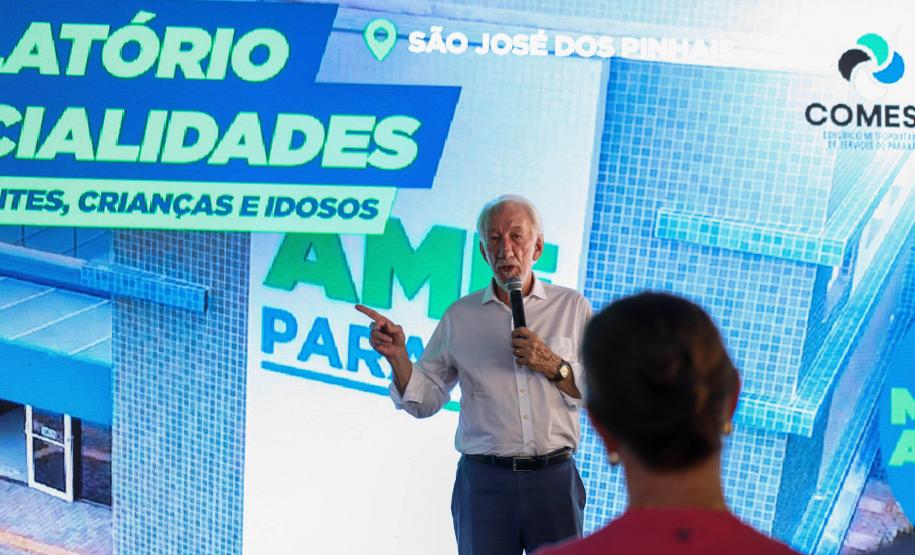 R$ 31,8 milhões: Estado inaugura novo AME em São José dos Pinhais