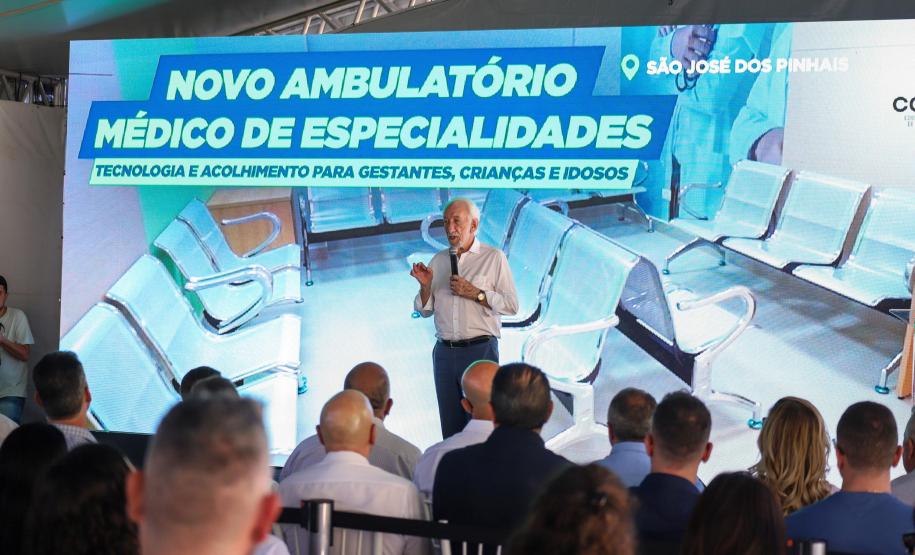 R$ 31,8 milhões: Estado inaugura novo AME em São José dos Pinhais