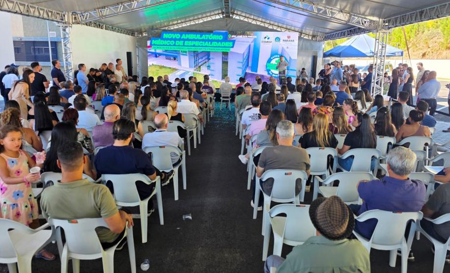 R$ 31,8 milhões: Estado inaugura novo AME em São José dos Pinhais