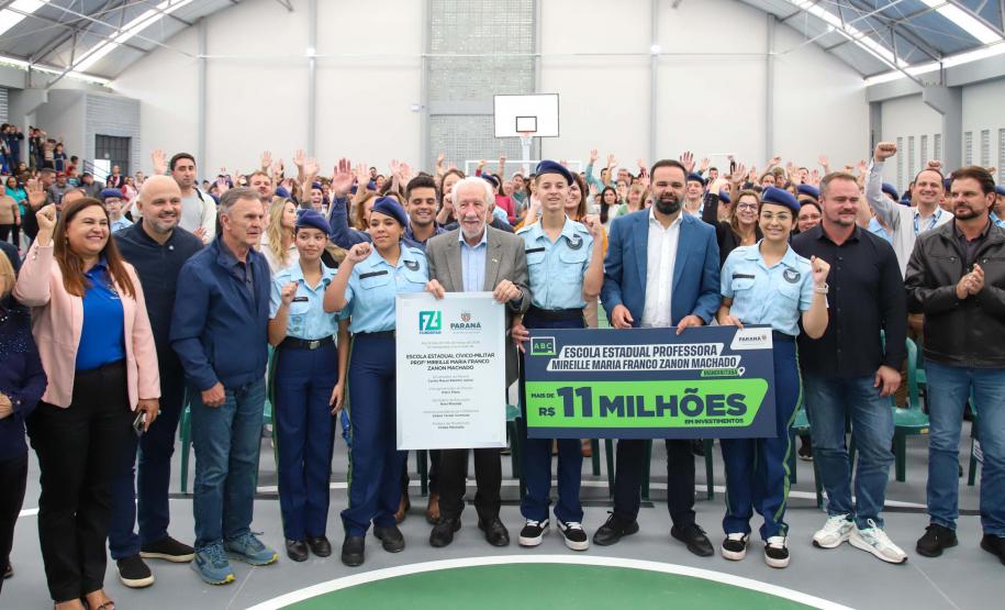 Mandirituba recebe nova escola estadual com investimento de R$ 11,3 milhões