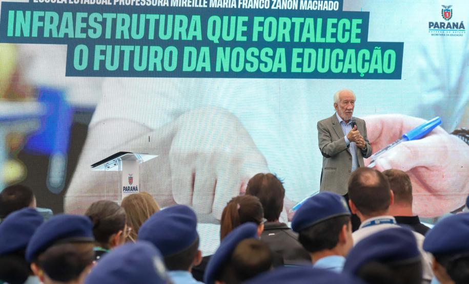Mandirituba recebe nova escola estadual com investimento de R$ 11,3 milhões