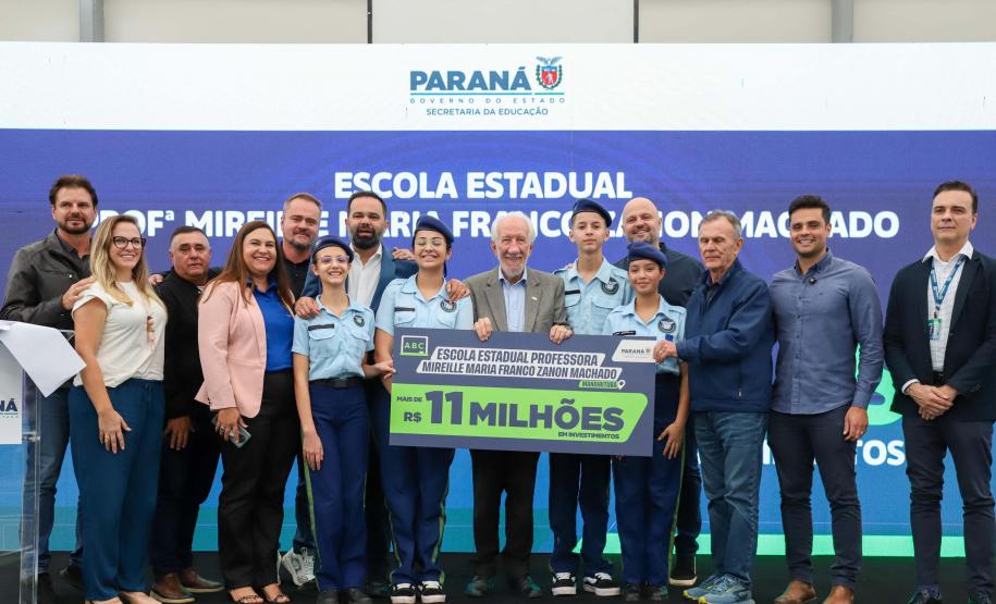 Mandirituba recebe nova escola estadual com investimento de R$ 11,3 milhões