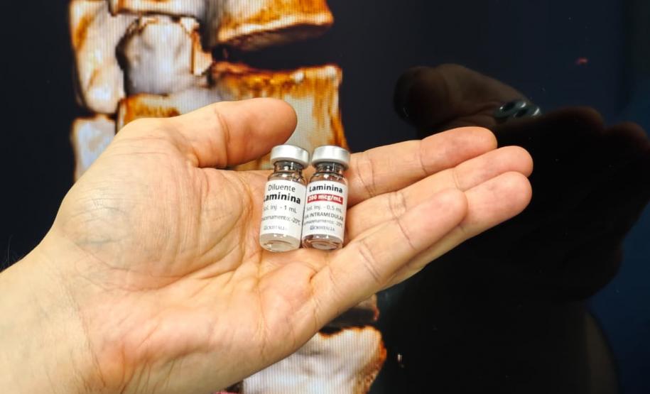 Paraná já tem 8 aplicações de polilaminina; Ratinho Junior recebe médicos e reforça apoio à pesquisa