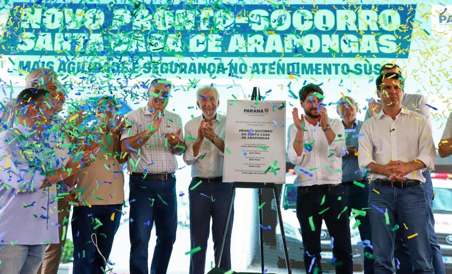 Estado inaugura novo pronto-socorro da Santa Casa de Arapongas
