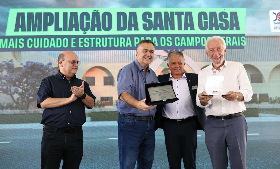 Estado libera R$ 33 milhões para nova UTI e modernização da Oncologia da Santa Casa de Ponta Grossa