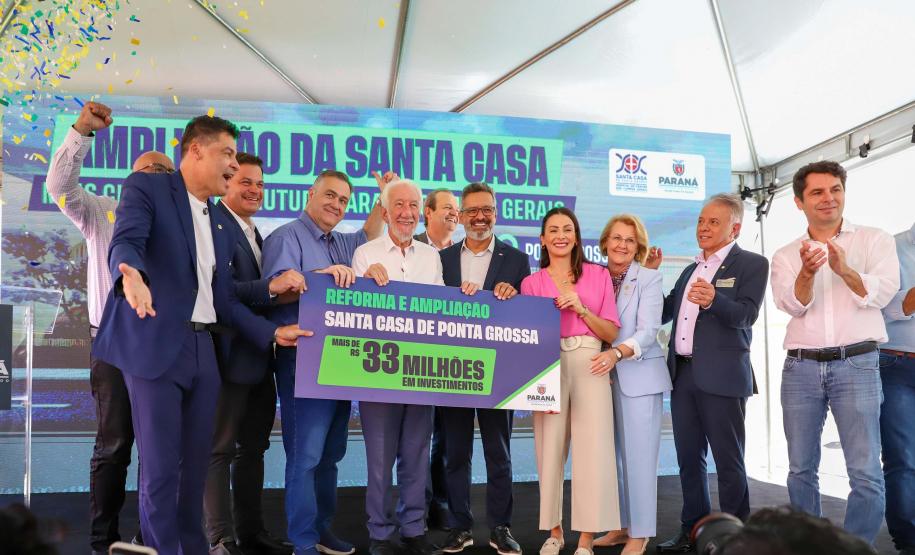 Estado libera R$ 33 milhões para nova UTI e modernização da Oncologia da Santa Casa de Ponta Grossa