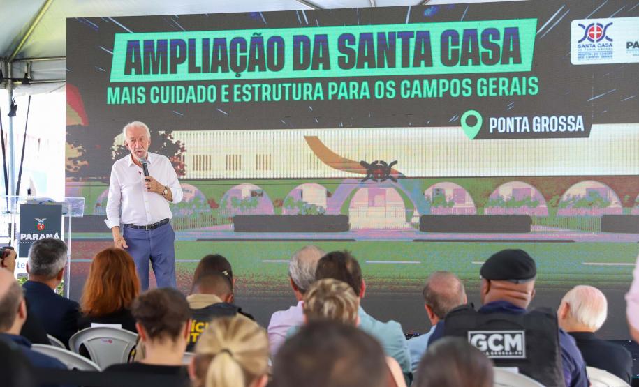 Estado libera R$ 33 milhões para nova UTI e modernização da Oncologia da Santa Casa de Ponta Grossa