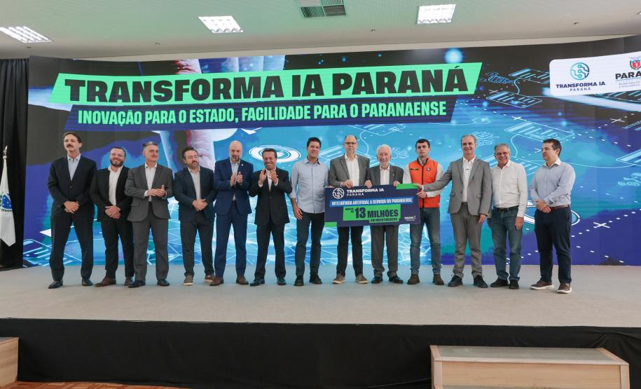 Paraná lança pacote de soluções de Inteligência Artificial inédito no Brasil