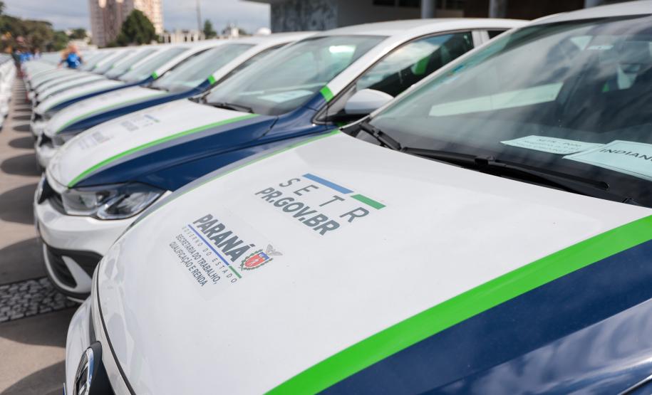 Estado renova frota das Agências do Trabalhador com 237 veículos novos