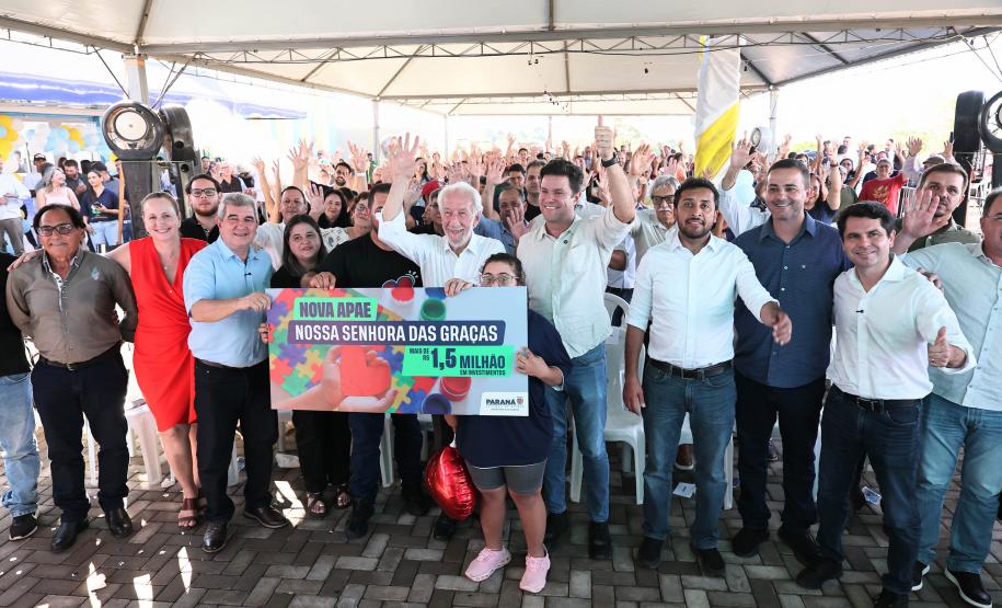 Cinco unidades entregues: Darci Piana inaugura nova Apae de Nossa Senhora das Graças
