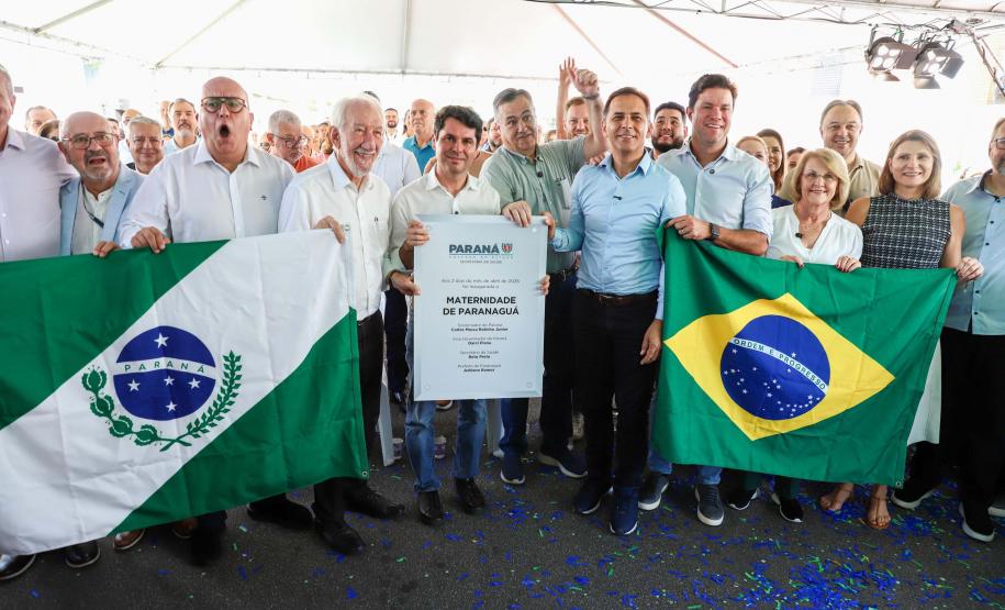 Com investimento de R$ 11,2 milhões, Estado inaugura nova Maternidade de Paranaguá
