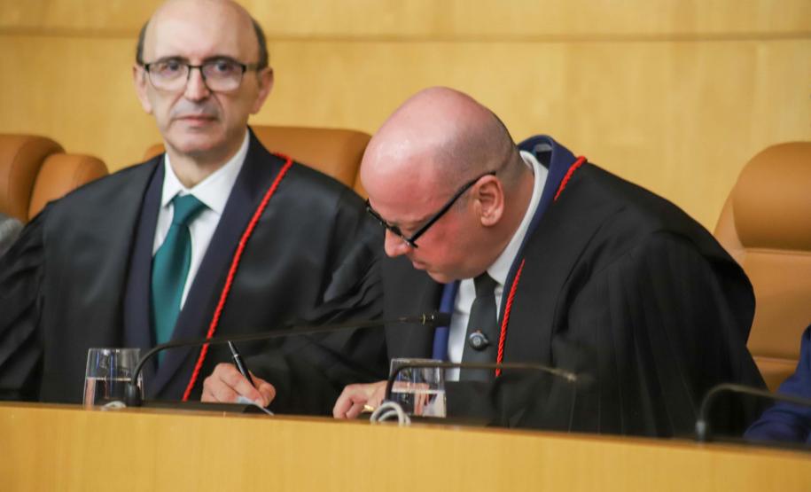 Piana participa da recondução de Francisco Zanicotti ao cargo de procurador-geral de Justiça