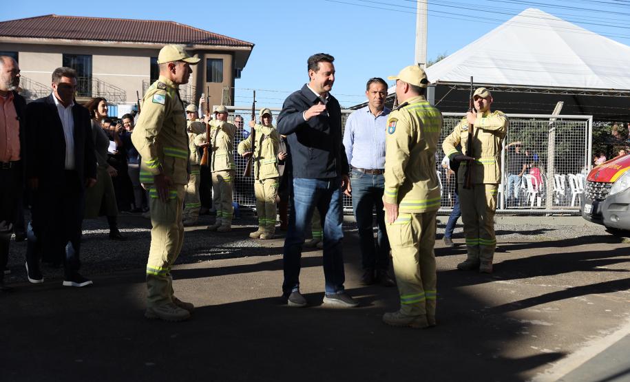 Corpo de Bombeiros reforça presença no Centro-Sul com reativação de posto em Entre Rios