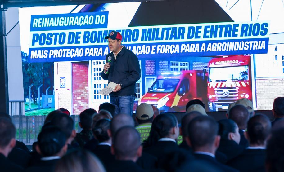 Corpo de Bombeiros reforça presença no Centro-Sul com reativação de posto em Entre Rios