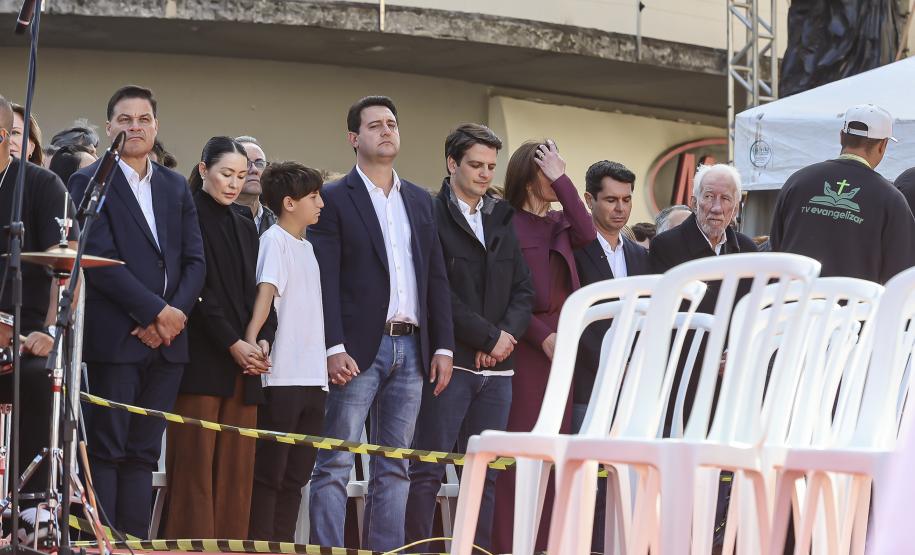 Governador participa do centenário da Arquidiocese de Curitiba e da celebração de Corpus Christi