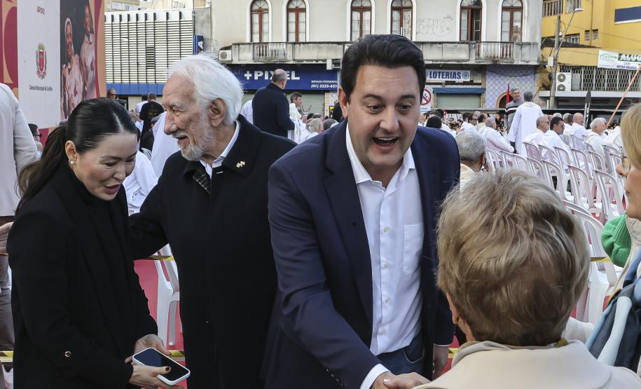 Governador participa do centenário da Arquidiocese de Curitiba e da celebração de Corpus Christi