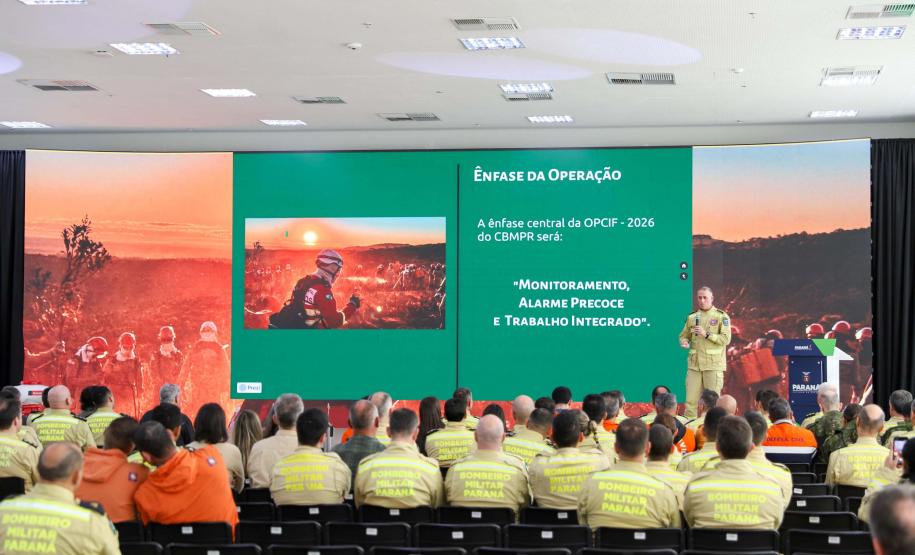 Bombeiros lançam Operação de Combate a Incêndios Florestais e fortalecem integração entre órgãos