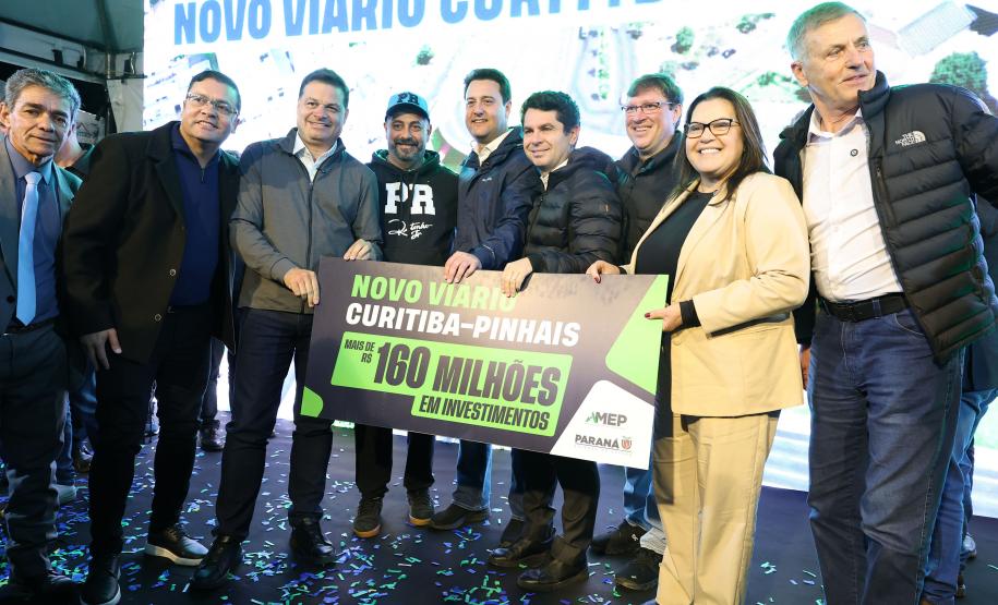Governo do Paraná investe R$ 160 milhões em nova ligação entre Curitiba e Pinhais