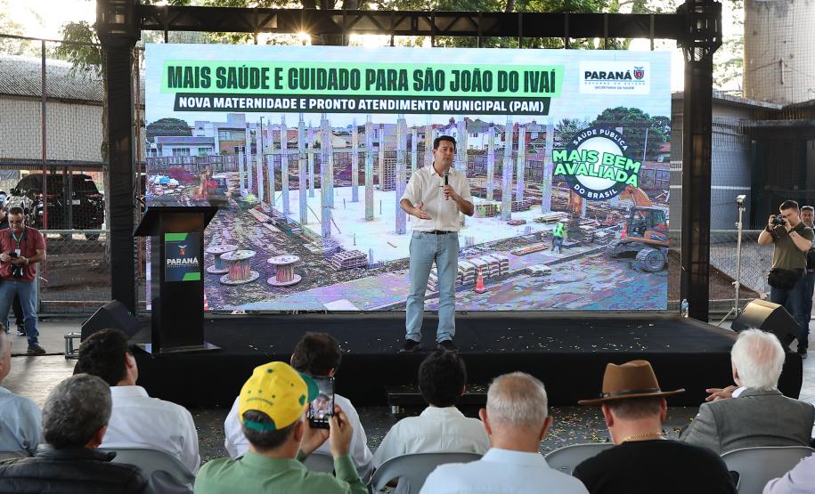 São João do Ivaí terá maternidade e PAM com investimento do Estado