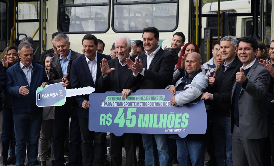 Frota da RMC ganha 46 novos ônibus com ar-condicionado e câmera de segurança