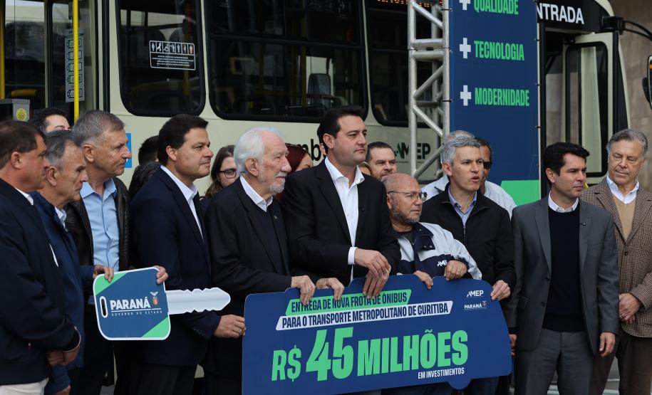 Frota da RMC ganha 46 novos ônibus com ar-condicionado e câmera de segurança