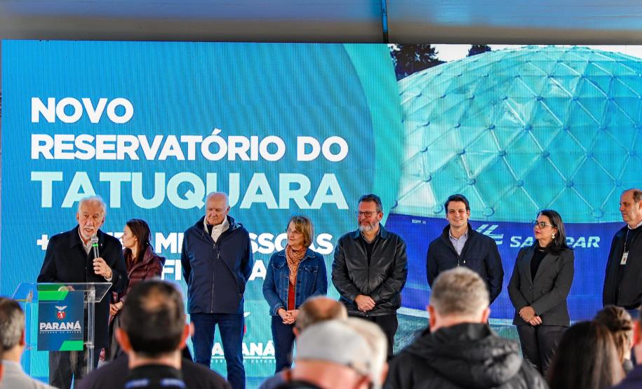 Tecnologia inovadora: novo reservatório da Sanepar vai reforçar abastecimento em Curitiba