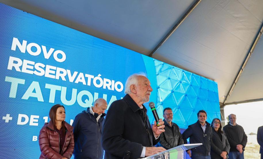Tecnologia inovadora: novo reservatório da Sanepar vai reforçar abastecimento em Curitiba