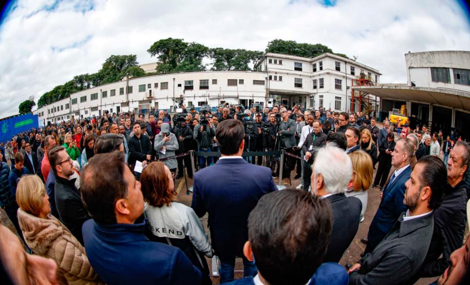 "Fábrica de Ideias vai levar o Paraná para vanguarda da tecnologia", afirma Ratinho Junior