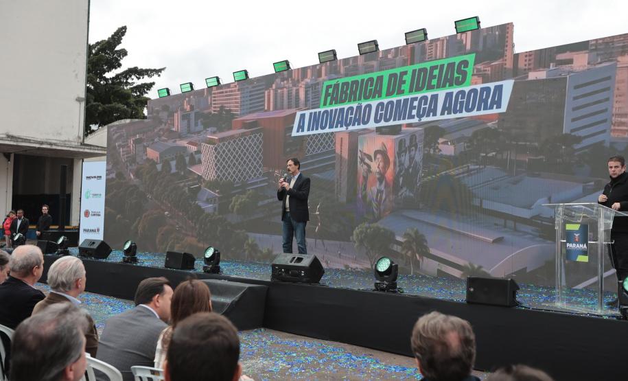 "Fábrica de Ideias vai levar o Paraná para vanguarda da tecnologia", afirma Ratinho Junior