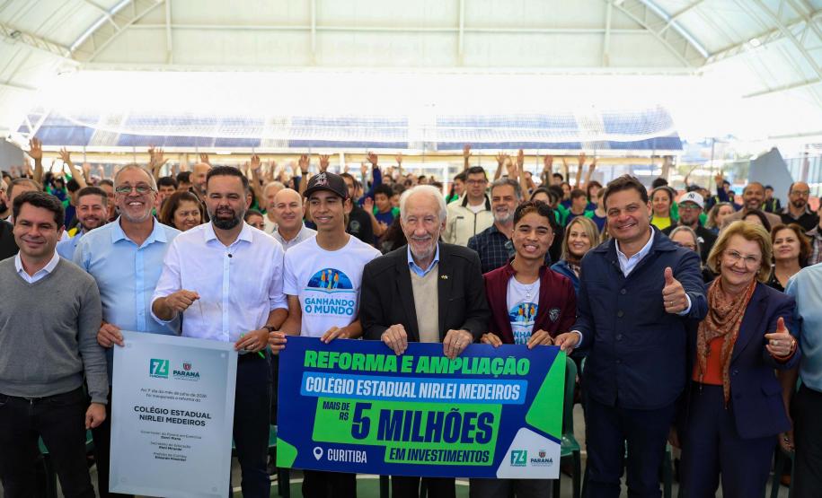 Estado investe R$ 10,8 milhões na ampliação de dois colégios na região Sul de Curitiba