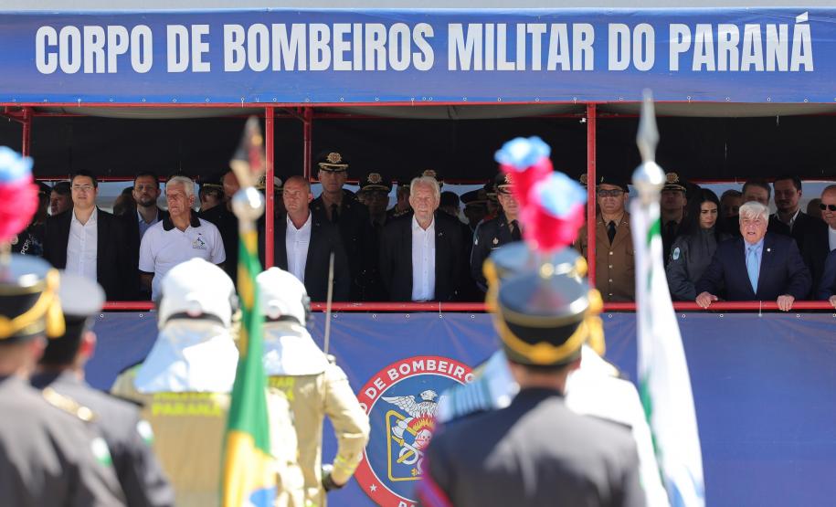 Corpo de Bombeiros Militar do Paraná celebra 114 anos em solenidade comemorativa