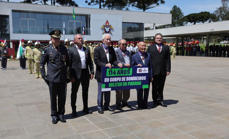 Corpo de Bombeiros Militar do Paraná celebra 114 anos em solenidade comemorativa