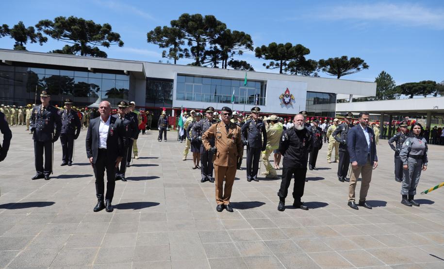 Corpo de Bombeiros Militar do Paraná celebra 114 anos em solenidade comemorativa