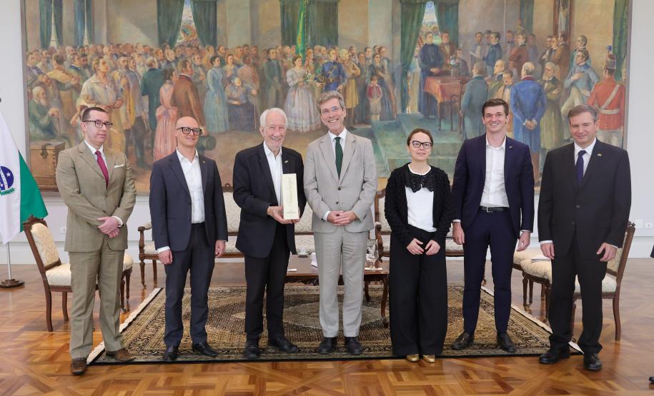 Vice-governador recebe embaixador da Áustria em busca de novas cooperações para o Paraná
