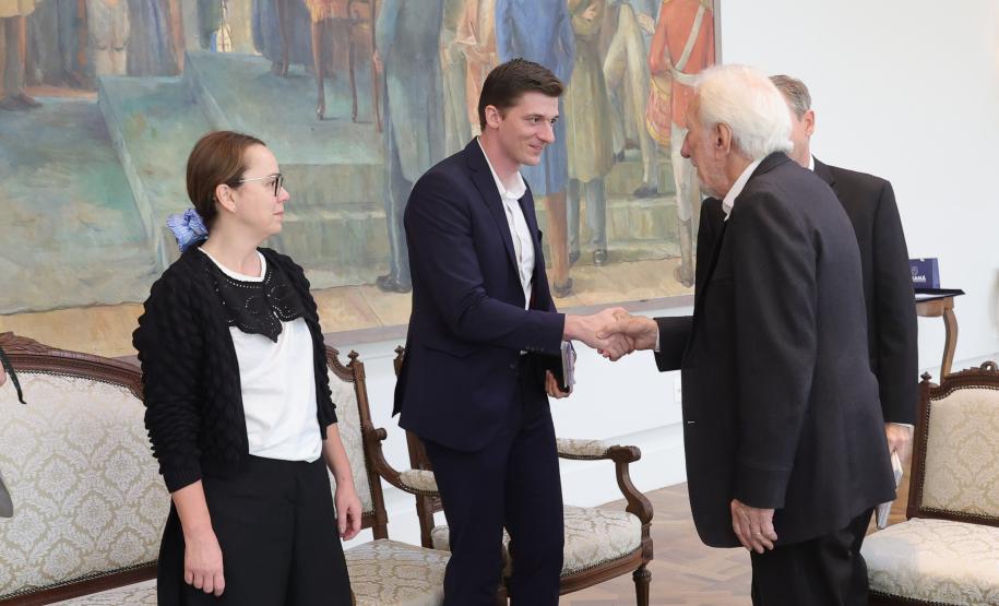 Vice-governador recebe embaixador da Áustria em busca de novas cooperações para o Paraná