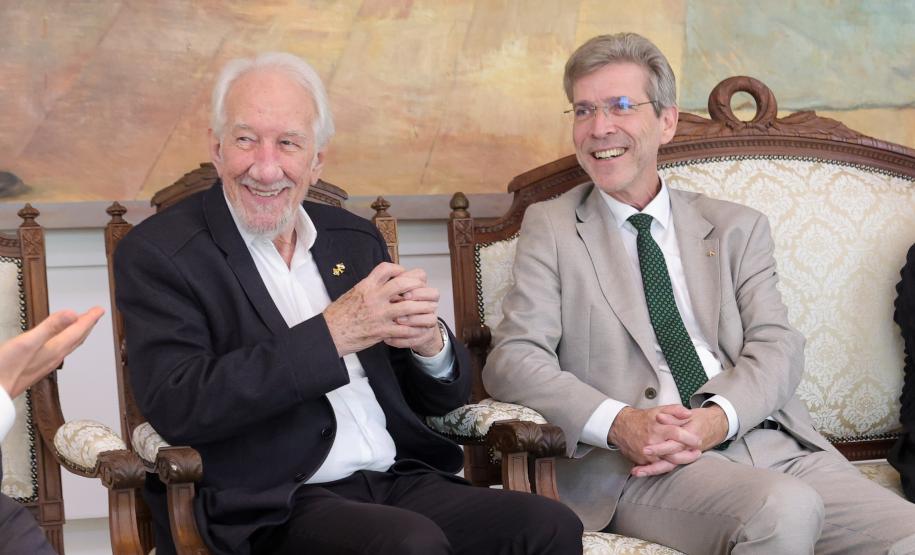 Vice-governador recebe embaixador da Áustria em busca de novas cooperações para o Paraná