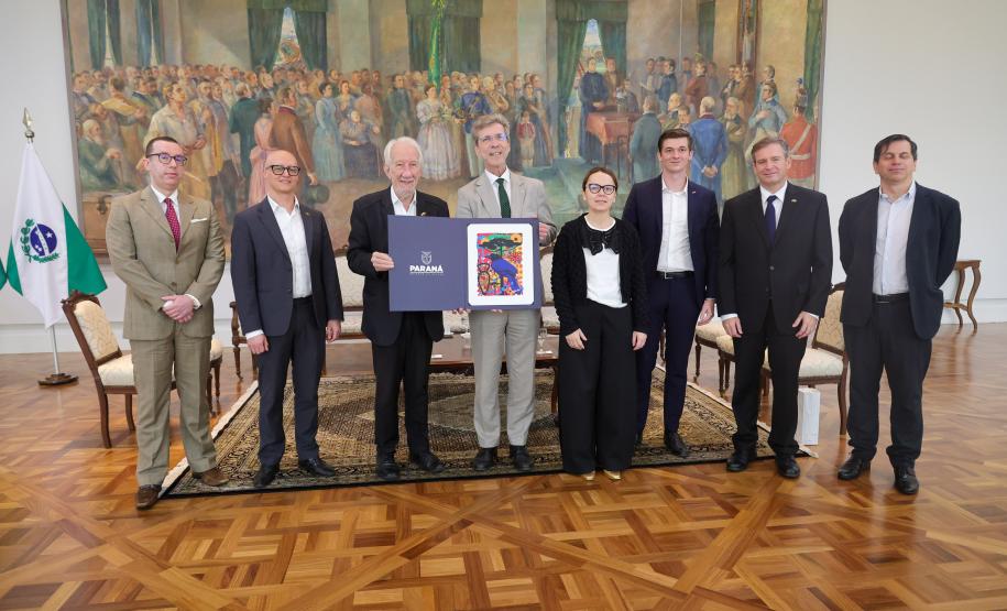 Vice-governador recebe embaixador da Áustria em busca de novas cooperações para o Paraná