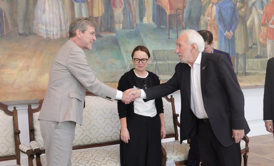 Vice-governador recebe embaixador da Áustria em busca de novas cooperações para o Paraná